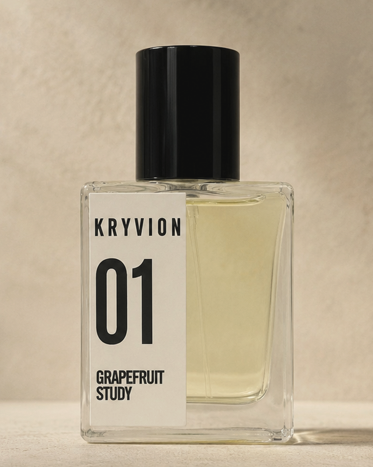 KRYVION Composition 01 Grapefruit Study bottle